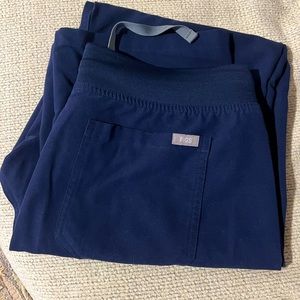 Figs Livingston Scrub Bottoms Navy
